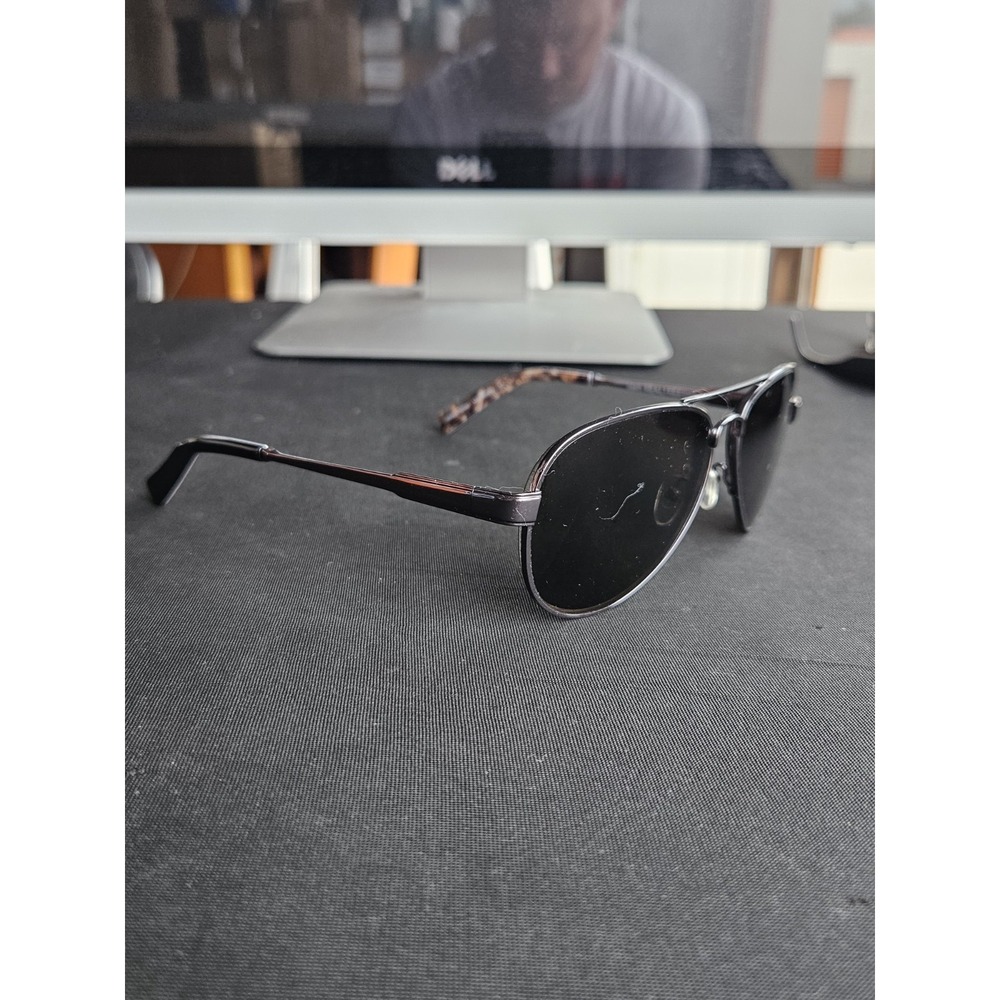 Team REALTREE Xtra D610 Aviator Eyeglass Frames Gunmetal Camo 58-14-135